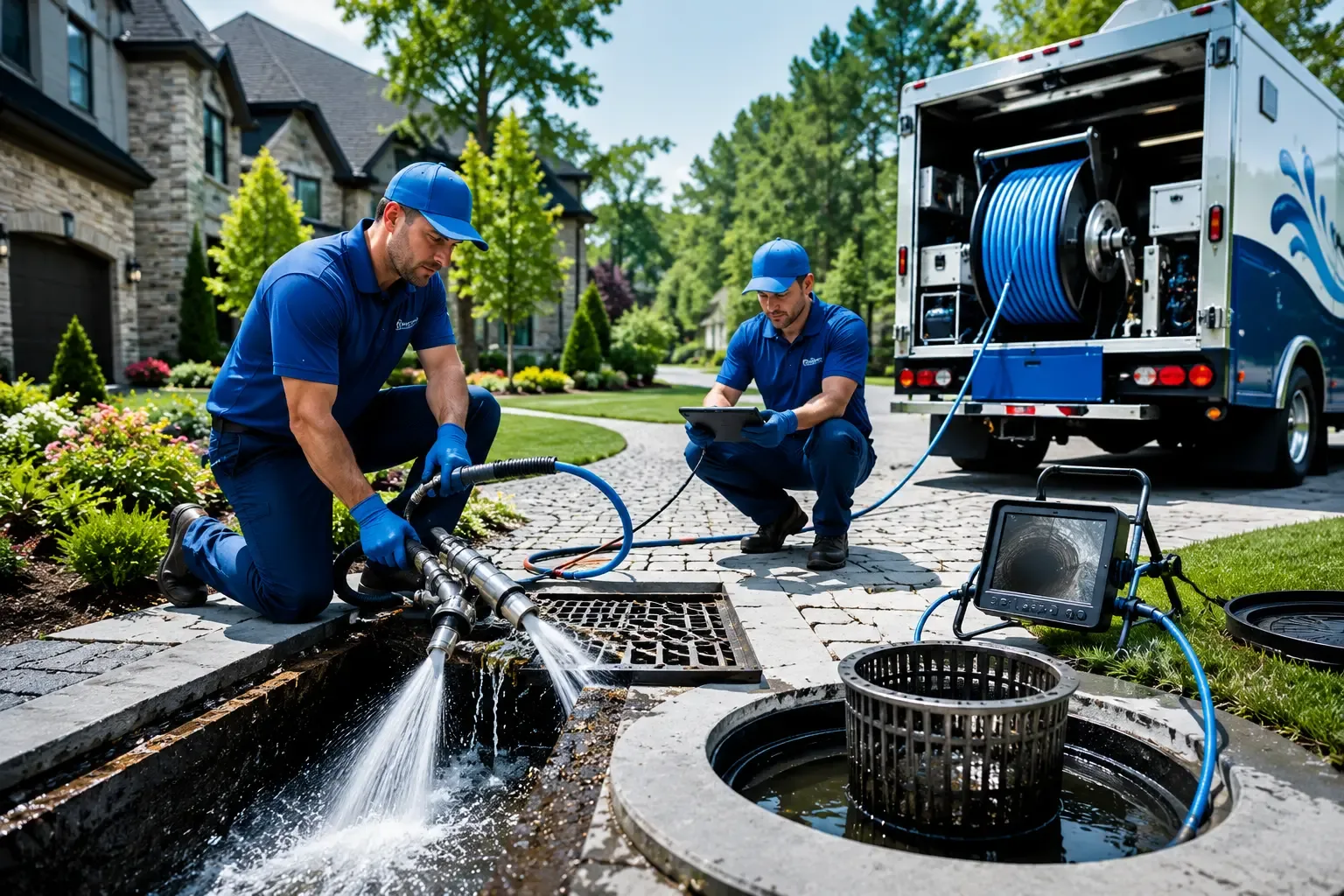 Local outdoor drain cleaning professionals in Warriors Mark, PA